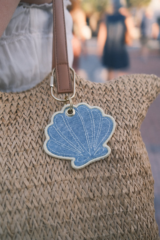 Coastal Shell Bag Tag