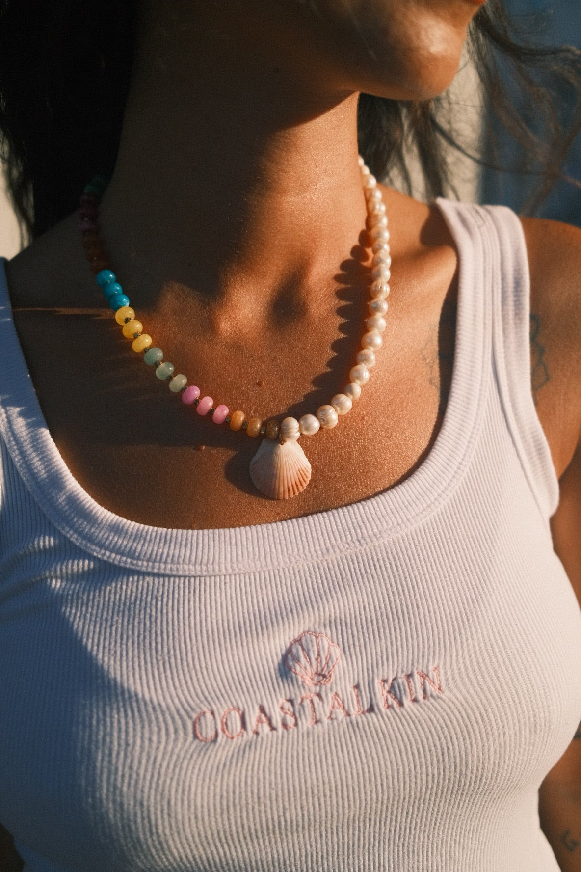 Goldie Seashell Necklace