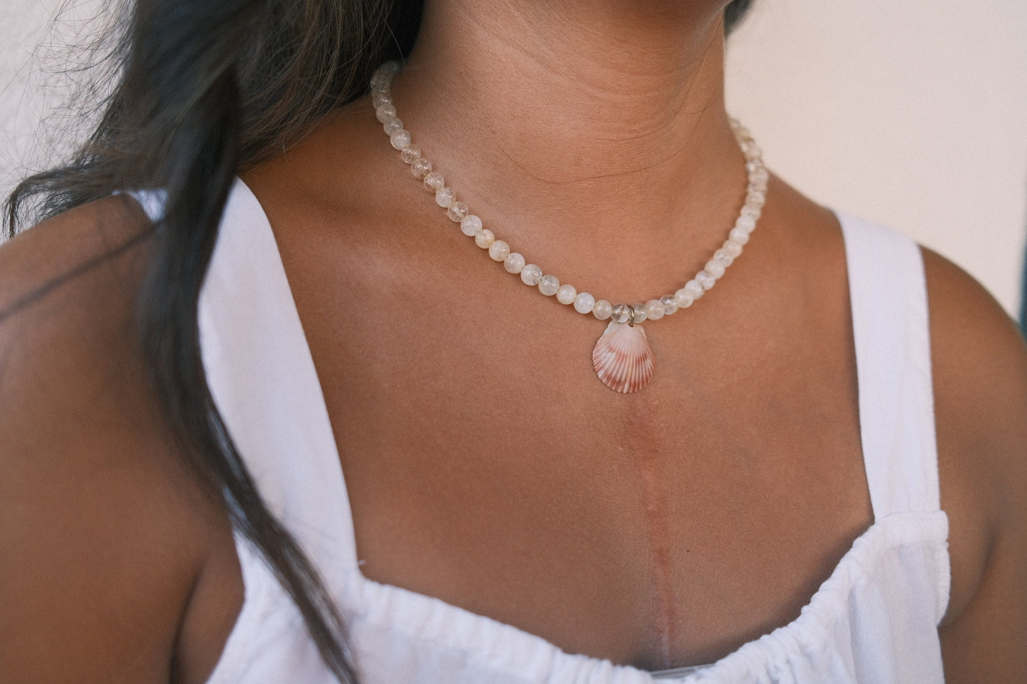 Sunny Seashell Necklace