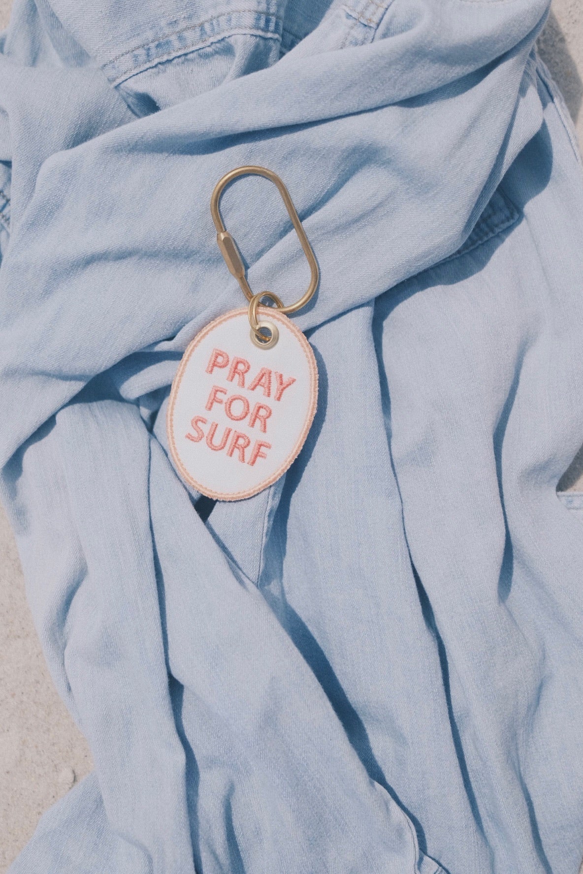 Pray for Surf Bag Tag