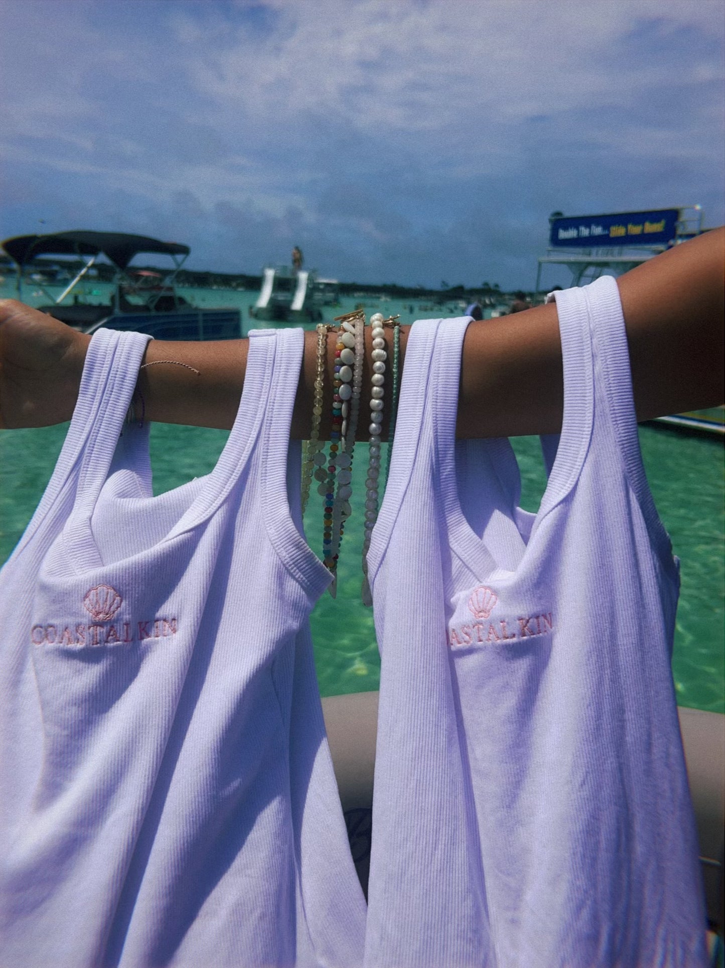Coastal Kin Embroidered Tank