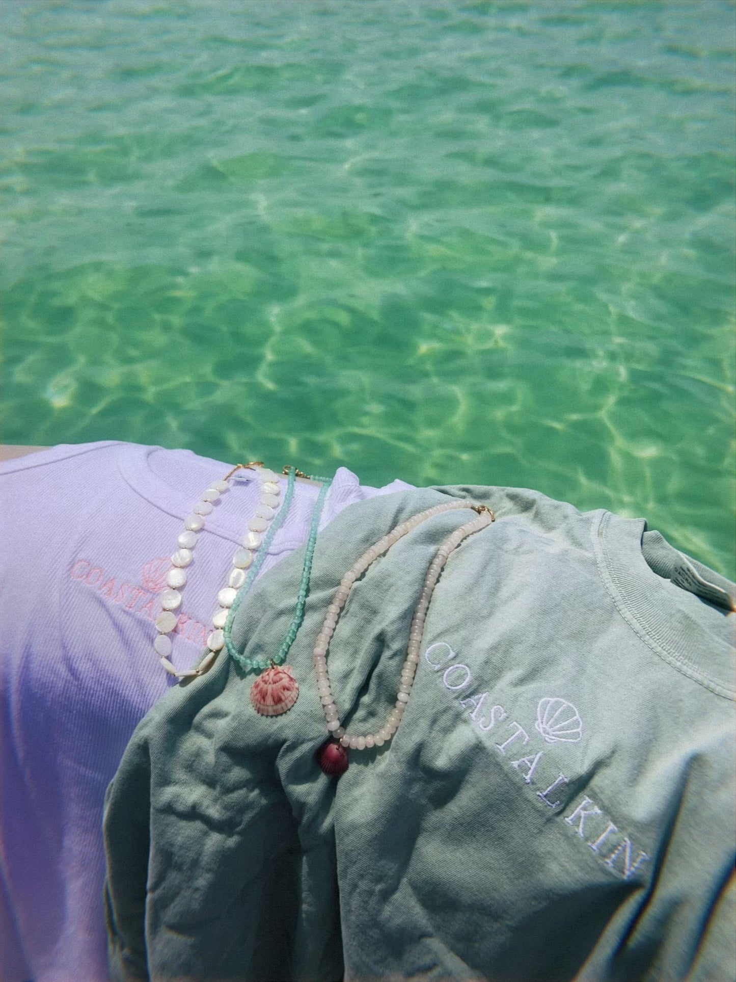 Coastal Kin Embroidered Tee